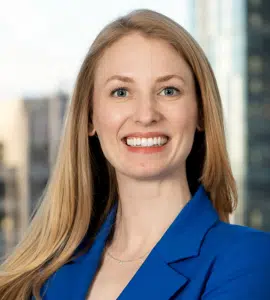 Professional headshot of Ruby Aliment, Senior Associate Attorney at Oslund Udo Little