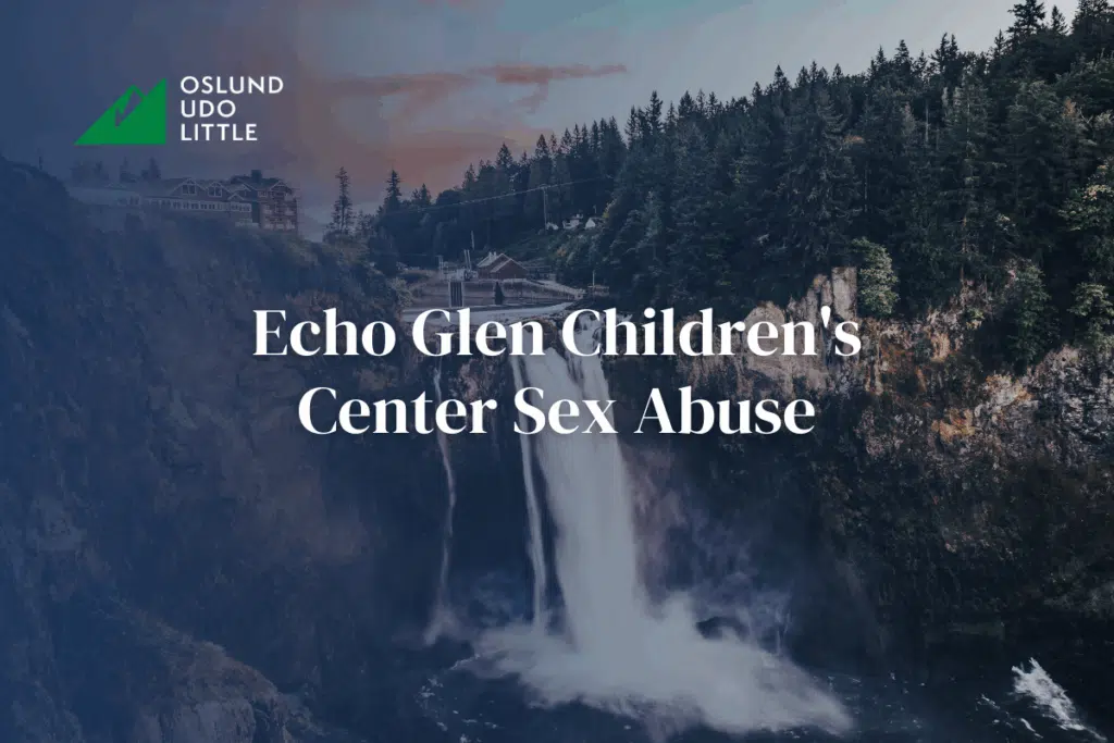 Echo Glen Children's Center Sex Abuse with Snoqualmie Falls in the background