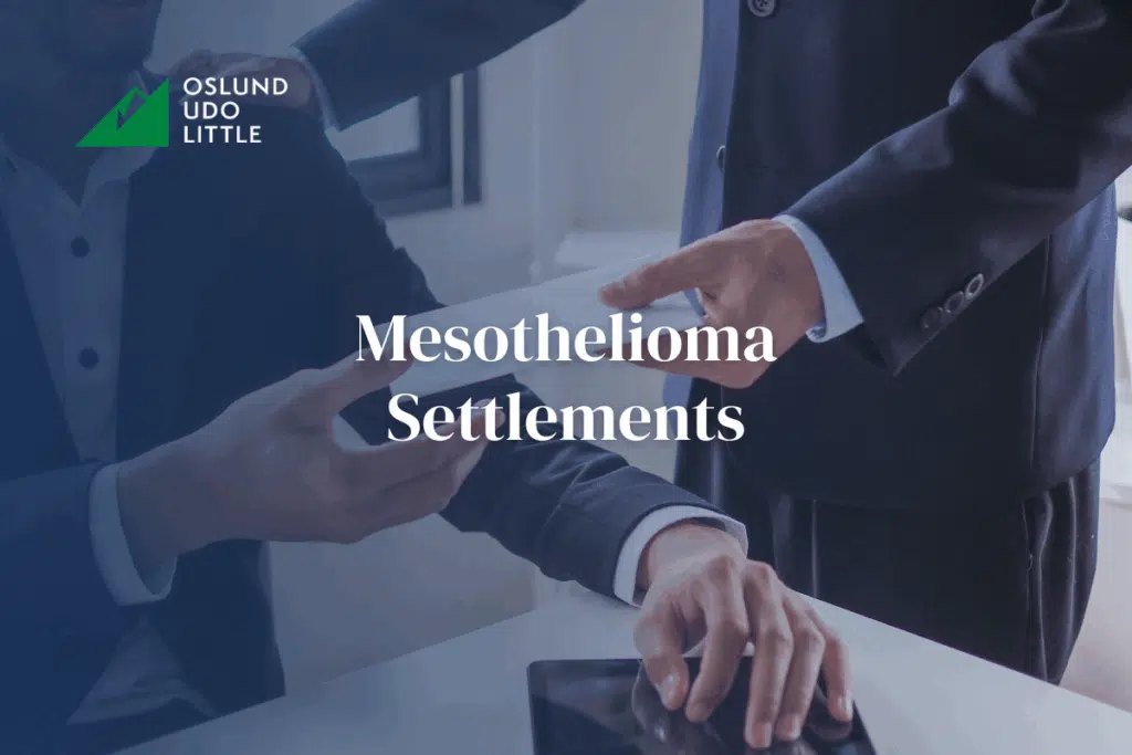 Mesothelioma Settlements a lawyer handing a man a check