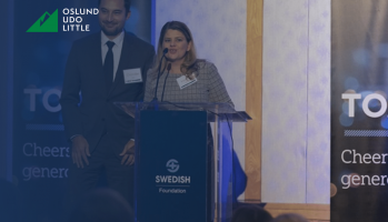 Acceptance speech at the Swedish Foundation