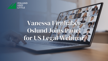 Vanessa Firnhaber Oslund Joins Panel for US Legal Webinar