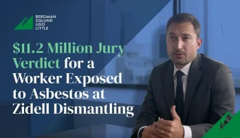 $11.2 Million Jury Verdict for a Worker Exposed to Asbestos at Zidell Dismantling